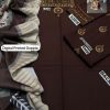 Dhanak 3 pc embroided dress - Image 2