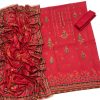 Dhanak 3pc embroided dress - Image 2