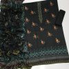 Dhanak 3pc  embroided dress - Image 2