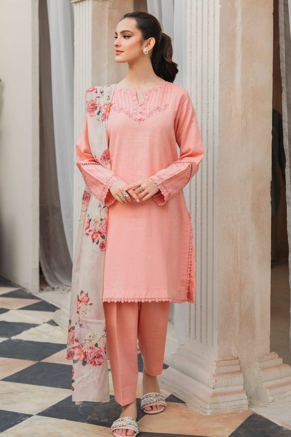 ZIVA 4138 Luxury Embroidered 3 Piece Suit