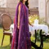 Best Binilyas purple bloom Lawn Collection 3pc