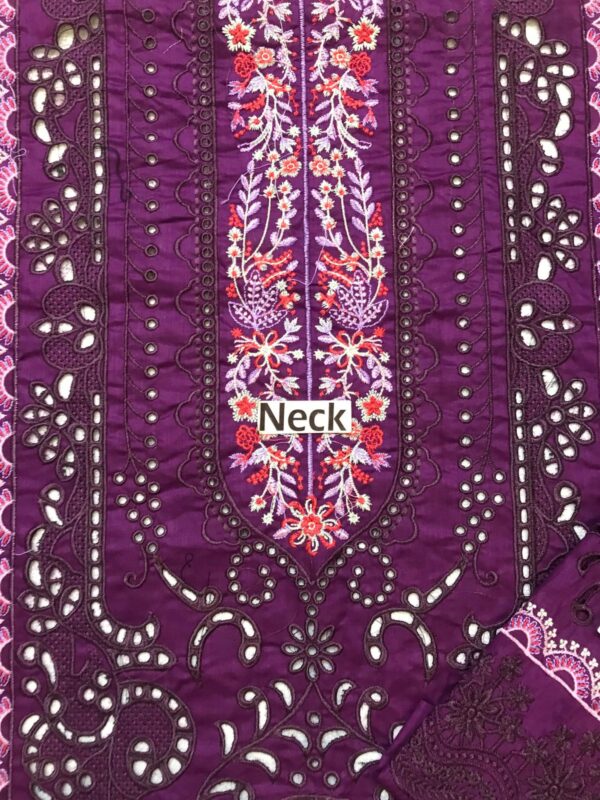 Best Binilyas purple bloom Lawn Collection 3pc - Image 3