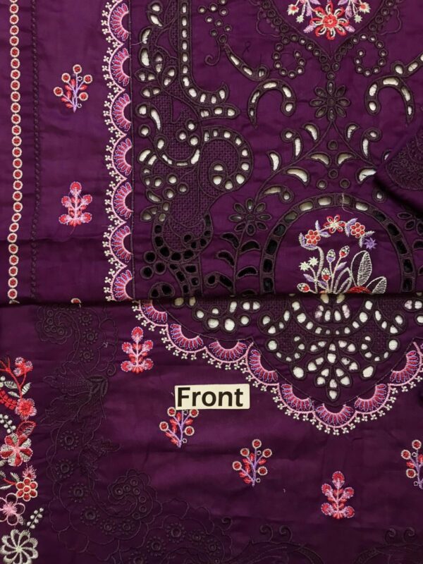 Best Binilyas purple bloom Lawn Collection 3pc - Image 4