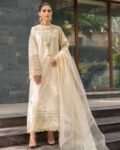 Buy MUSHQ Valentina Luxury Lawn & Organza Embroidered Suit 2025