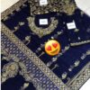Luxury Maria B Embroidered Net Saree for Weddings 2025