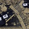 Luxury Maria B Embroidered Net Saree for Weddings 2025