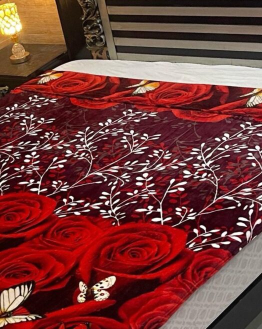 Elegant Soft Fleece Double AC Blanket for Cozy Bedding 2025