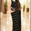 Fancy Black Saree For Wedding