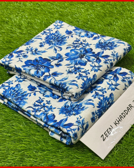 Zeen - Khaddar 2PC Unstitched Printed Suit