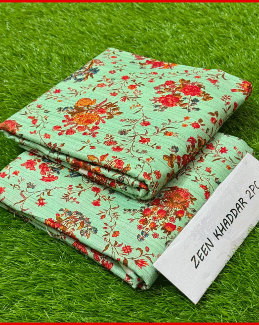 Zeen - Khaddar 2PC Unstitched Printed Suit