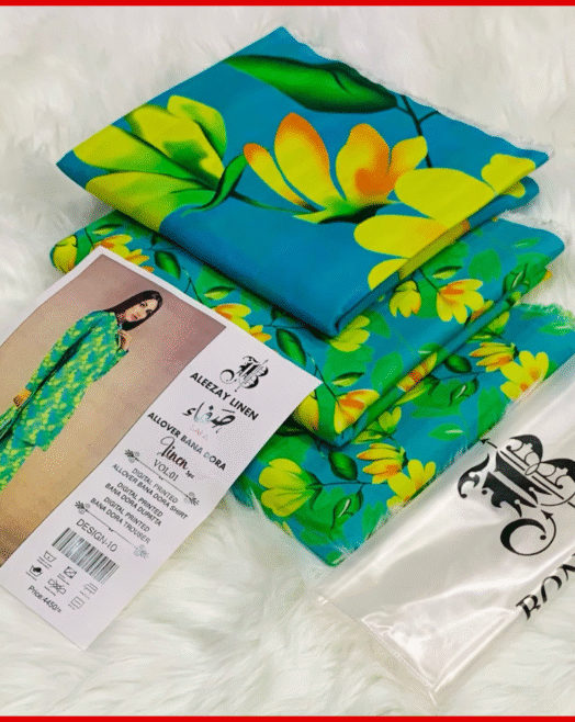 BONANZA – Winter Collection Digital Printed Bana Dora Linen 3PC
