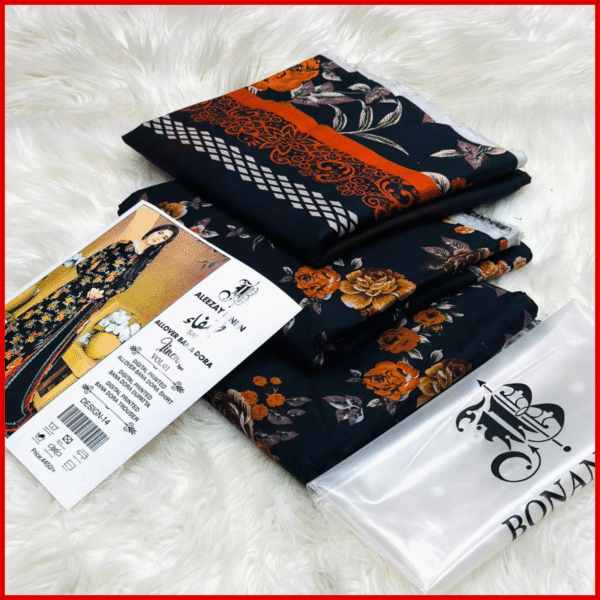 BONANZA – Winter Collection Digital Printed Bana Dora Linen 3PC