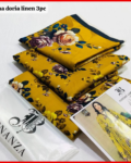 BONANZA – Winter Collection Digital Printed Bana Dora Linen 3PC