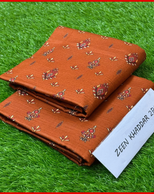 Zeen Unstitched Khaddar 2PC Suit