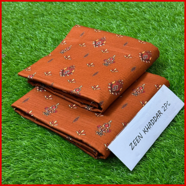 Zeen Unstitched Khaddar 2PC Suit