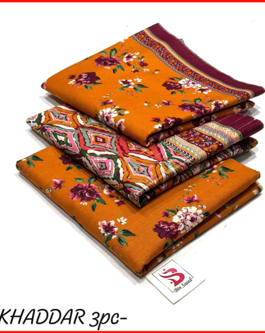 Bin Saeed - Unstitched Khaddar 3PCS Suit