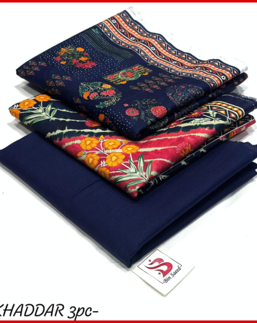 Bin Saeed - Unstitched Khaddar 3PCS Suit