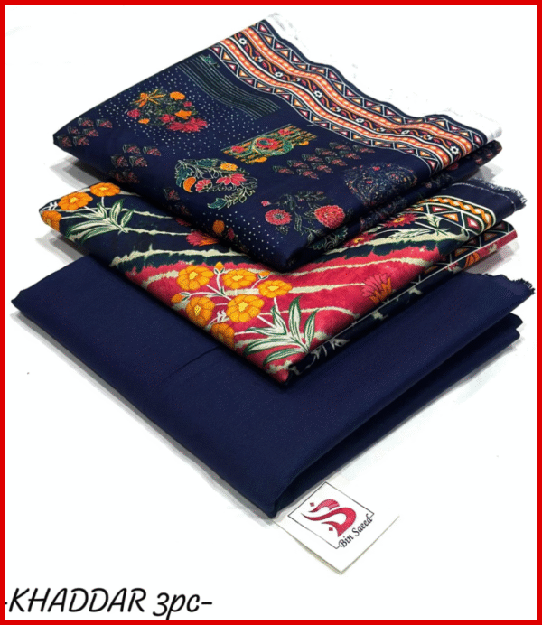 Bin Saeed - Unstitched Khaddar 3PCS Suit