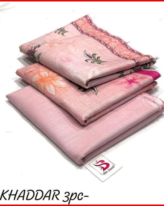 Bin Saeed - Unstitched Khaddar 3PCS Suit