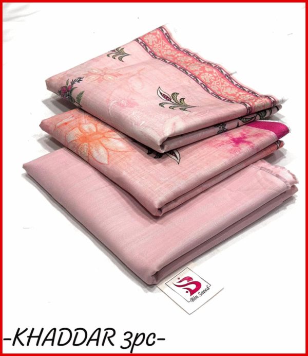 Bin Saeed - Unstitched Khaddar 3PCS Suit