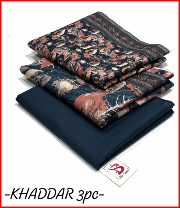 Bin Saeed - Unstitched Khaddar 3PCS Suit