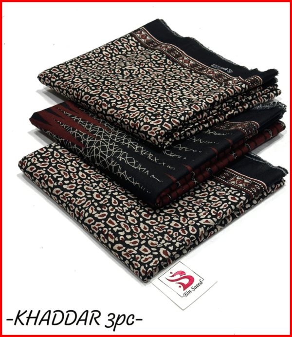 Bin Saeed - Unstitched Khaddar 3PCS Suit