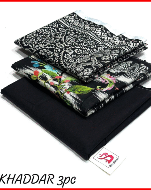 Bin Saeed - Unstitched Khaddar 3PCS Suit