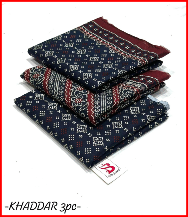 Bin Saeed - Unstitched Khaddar 3PCS Suit