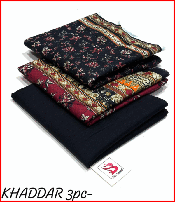 Bin Saeed - Unstitched Khaddar 3PCS Suit