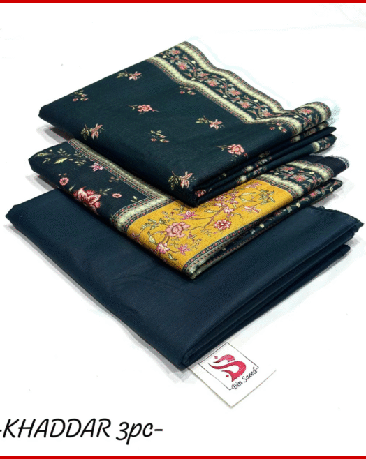 Bin Saeed - Unstitched Khaddar 3PCS Suit
