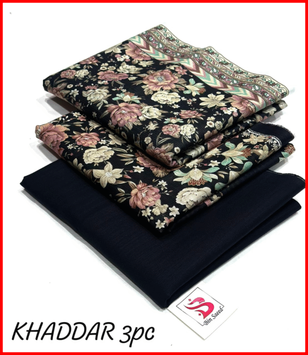 Bin Saeed - Unstitched Khaddar 3PCS Suit