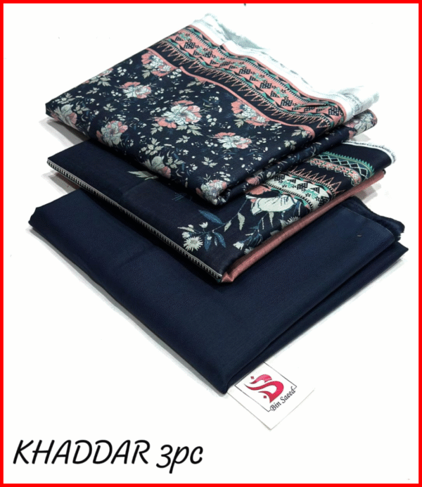 Bin Saeed - Unstitched Khaddar 3PCS Suit