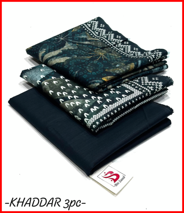 Bin Saeed - Unstitched Khaddar 3PCS Suit