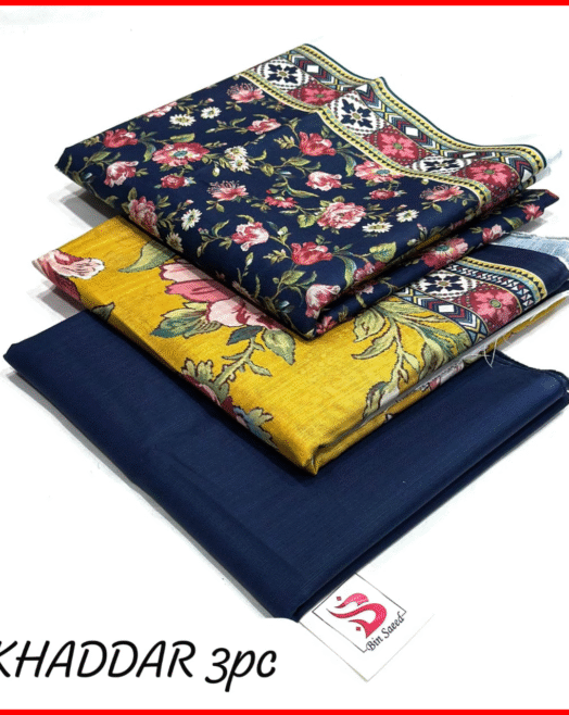 Bin Saeed - Unstitched Khaddar 3PCS Suit