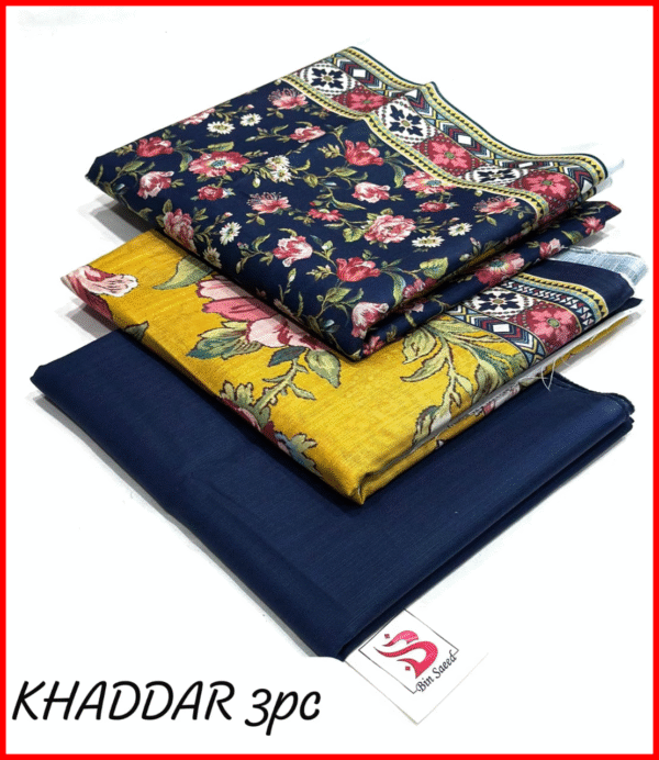 Bin Saeed - Unstitched Khaddar 3PCS Suit