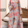 ETHNIC 3PC Printed Lawn Suit flower print