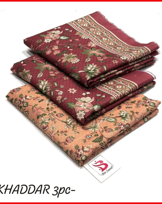 Bin Saeed - Unstitched Khaddar 3PCS Suit