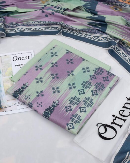 Orient Unstitched 3PC Digital Printed Lawn Suit