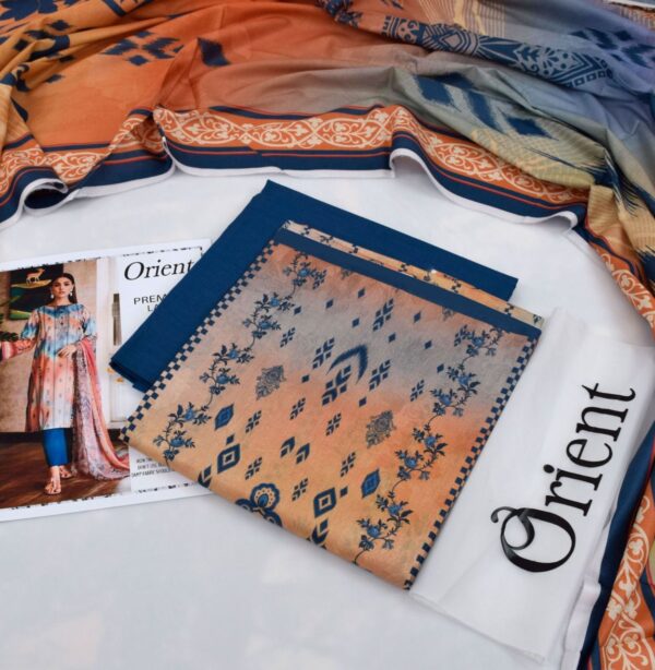 Orient 3PC Digital Printed Lawn Suit