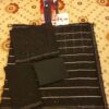Fancy Black Wedding Saree