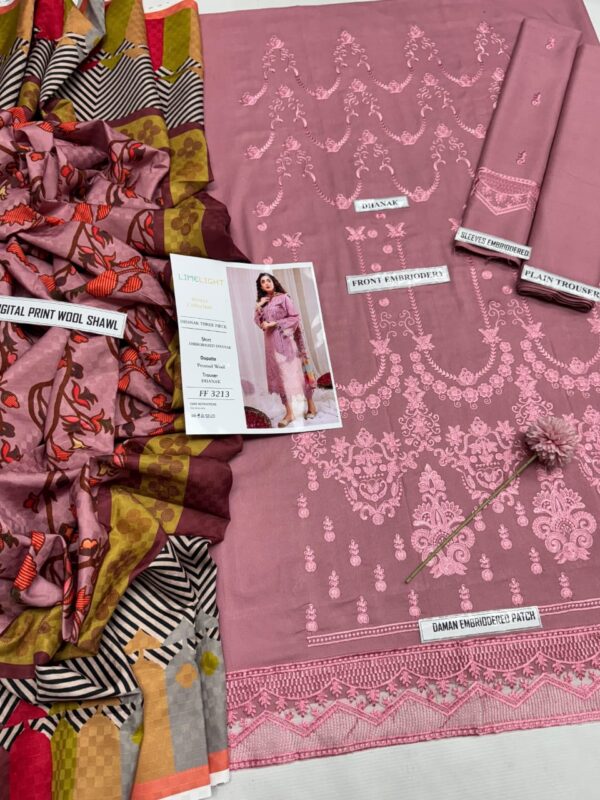 LIME LIGHT - Dhanak 3 Piece Unstitched