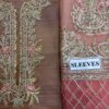 Sara Rohail Asghar Replica – Unstitched Organza Suit with Malai Trouser