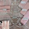 Luxury Organza Embroidered Suit with Shalmoz Silk Trouser & Dupatta
