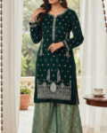 Makhmal Velvet 2PC Suit – Luxury Embroidered Set