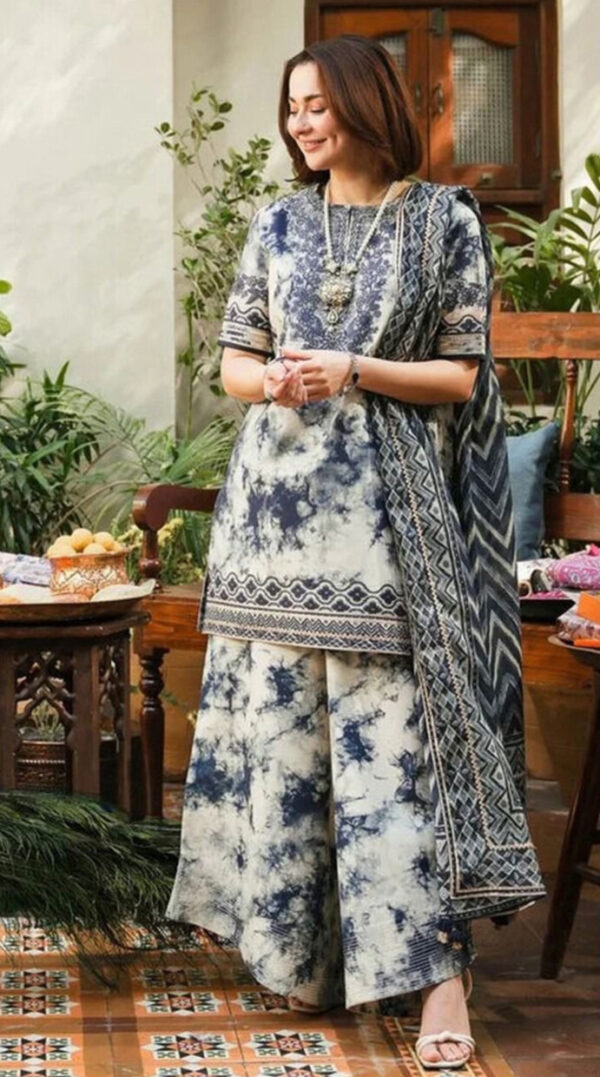 Airjet Khaddar Digital Print 3PC – Fine Quality Winter Volume W159