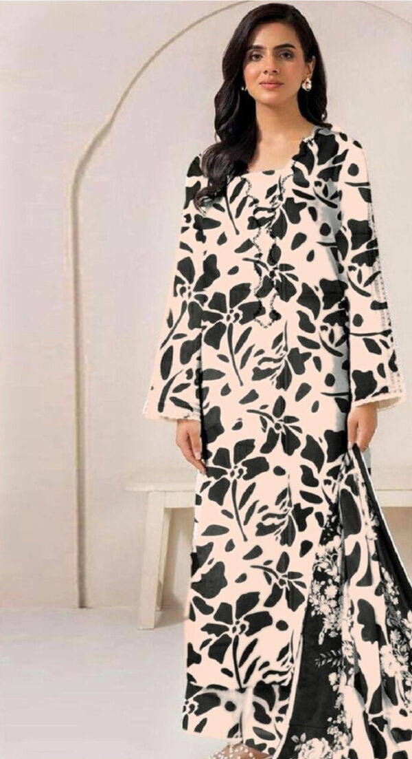 Airjet Khaddar Digital Print 3PC – Fine Quality Winter Volume W161