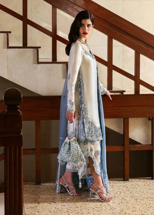 Luxury Sheesha Silk Embroidered Fancy Suit – Premium Festive Collection