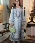 JADE Premium Dhanak Embroidered 3PC Winter Suit with Digital Pashmina Shawl
