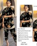 3PC Digital Print Airjet Dhanak Suit – Elegant Winter Edition