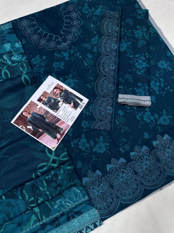 Digital Print 3PC Suit Dhanak Airjet – Premium 3PC Collection